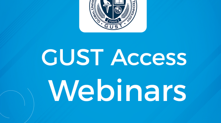 GUST Access Webinars
